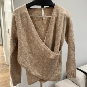 Babaton Cross Front Sweater